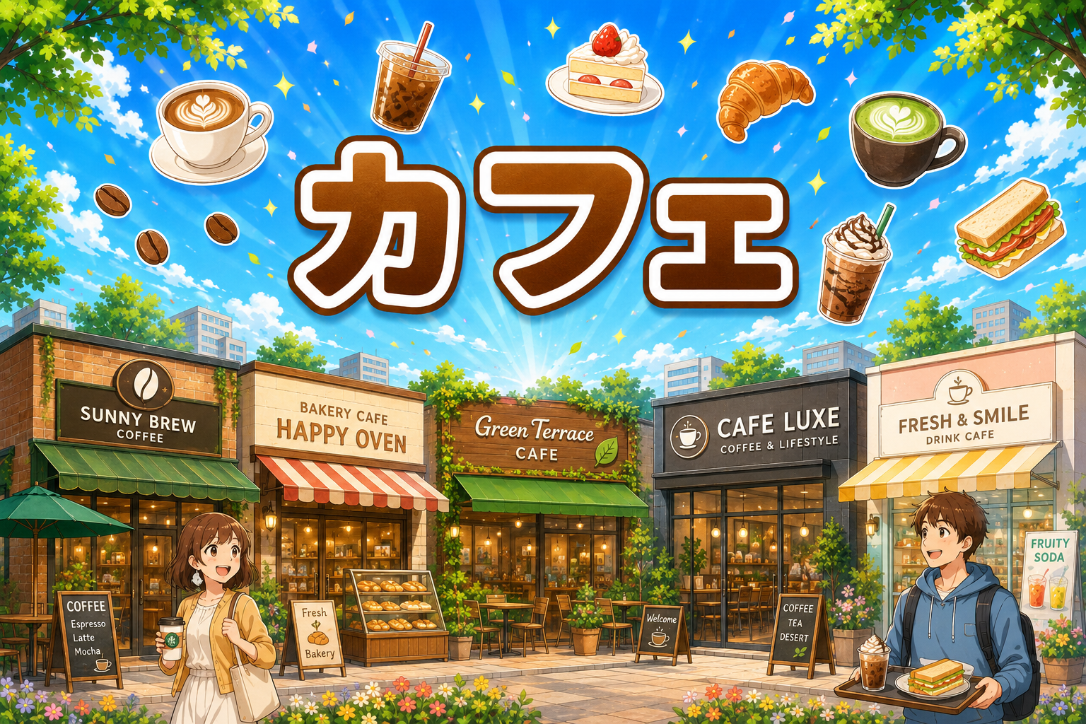 カフェ
